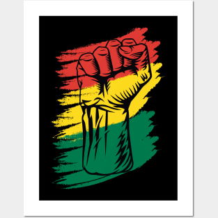 Black Pride Fist Black Lives Matter Gift Posters and Art